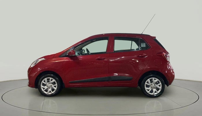 2017 Hyundai Grand i10 SPORTZ (O) 1.2 KAPPA VTVT, Petrol, Manual, 24,878 km, Left Side