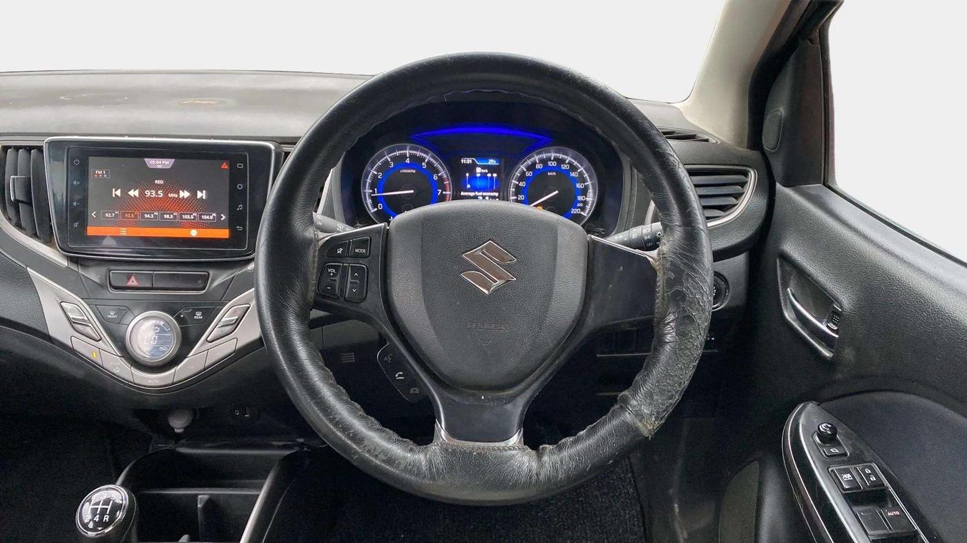 2021 Maruti Baleno ZETA PETROL 1.2, Petrol, Manual, 57,956 km, Steering Wheel Close Up