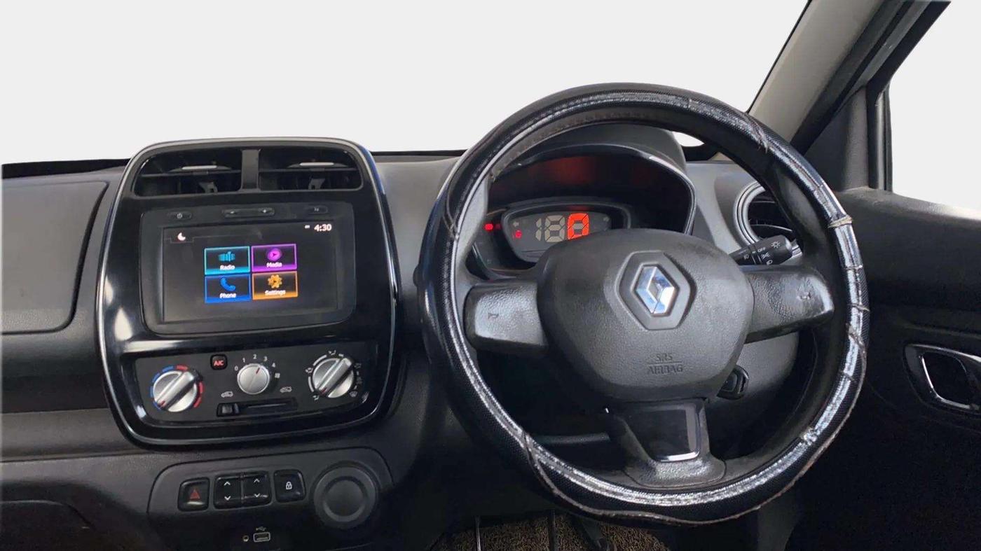 2019 Renault Kwid RXT 0.8 (O), Petrol, Manual, 70,783 km, Steering Wheel Close Up
