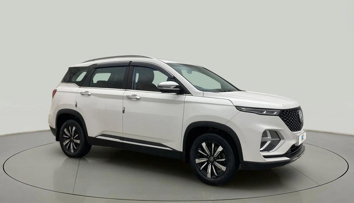 2021 MG HECTOR PLUS STYLE 1.5 PETROL TURBO MT 7-STR, Petrol, Manual, 38,371 km, Right Front Diagonal