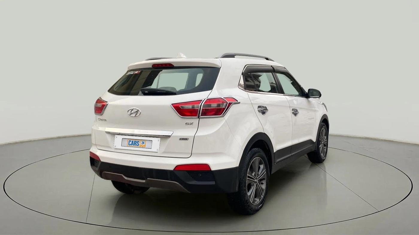 2015 Hyundai Creta SX 1.6 DIESEL, Diesel, Manual, 75,727 km, Right Back Diagonal