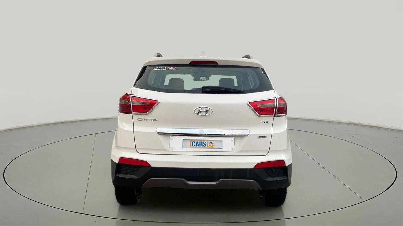 2015 Hyundai Creta SX 1.6 DIESEL, Diesel, Manual, 75,727 km, Back/Rear