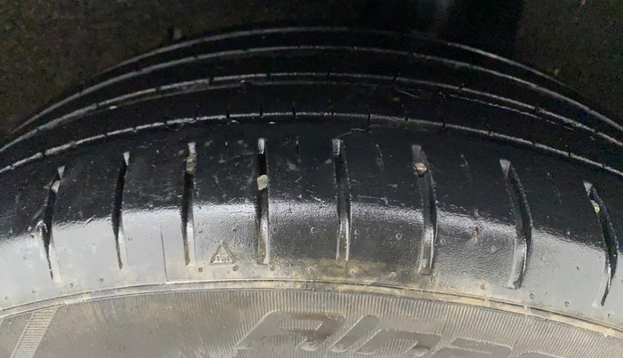 2021 Toyota Glanza G CVT, Petrol, Automatic, 34,793 km, Left Rear Tyre Tread