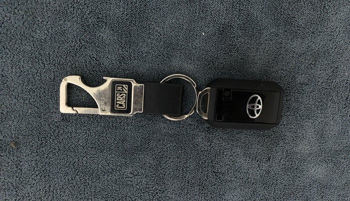 2021 Toyota Glanza G CVT, Petrol, Automatic, 34,793 km, Key Close Up