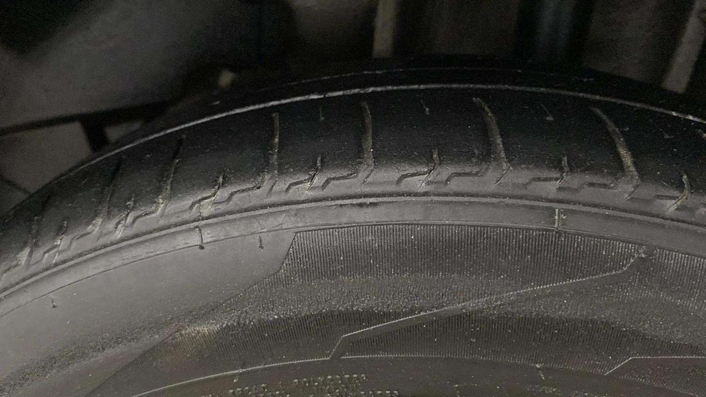 2021 Tata TIGOR XZA PLUS PETROL, Petrol, Automatic, 78,967 km, Left Rear Tyre Tread