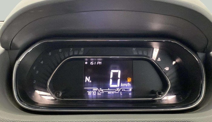 2021 Tata TIGOR XZA PLUS PETROL, Petrol, Automatic, 78,689 km, Odometer Image