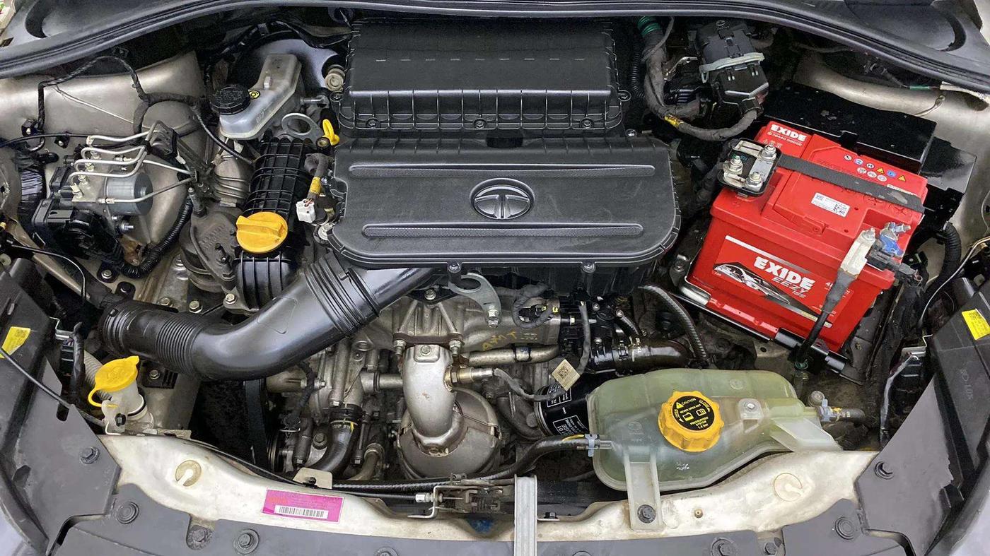2021 Tata TIGOR XZA PLUS PETROL, Petrol, Automatic, 78,967 km, Engine View