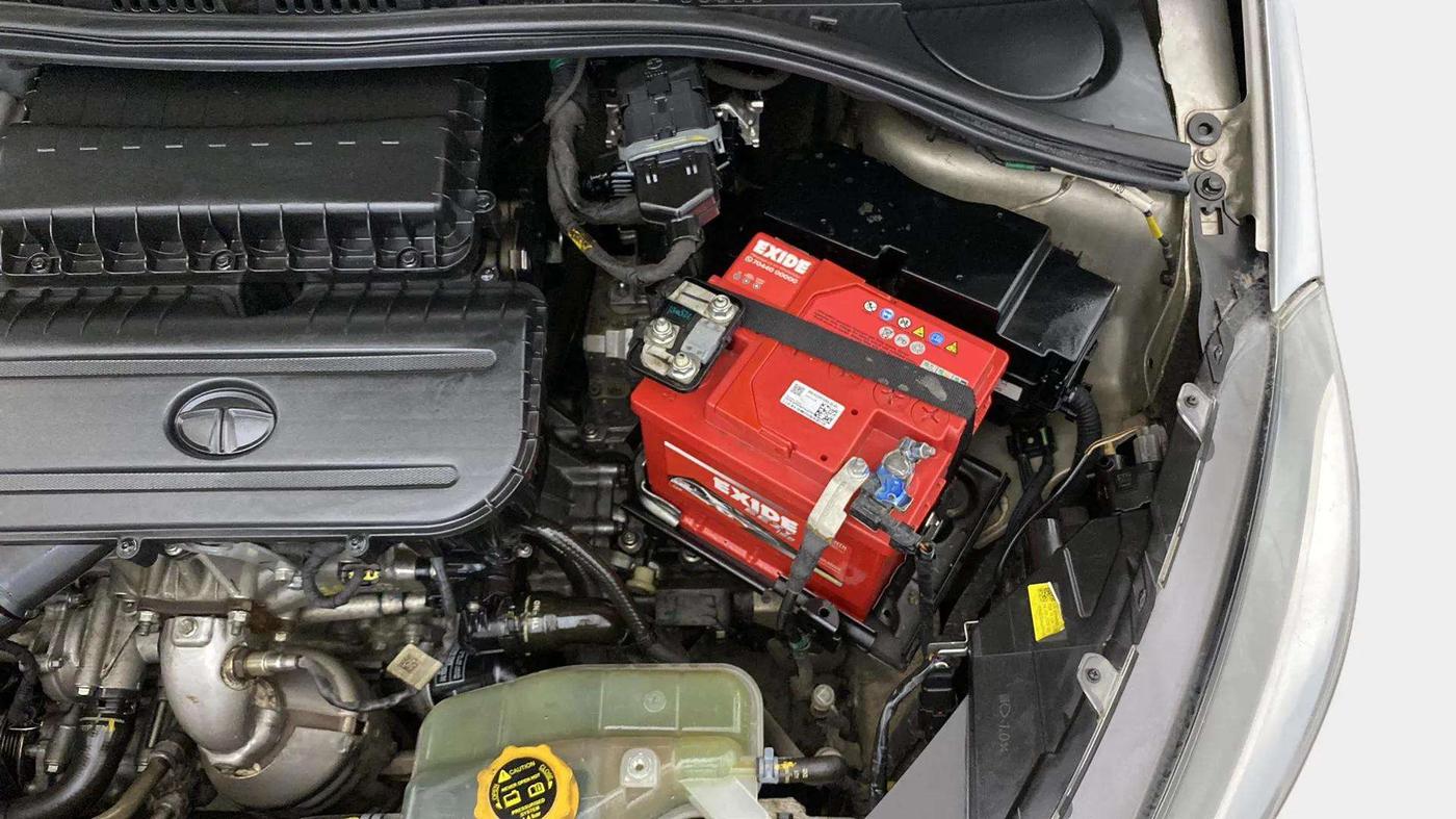 2021 Tata TIGOR XZA PLUS PETROL, Petrol, Automatic, 78,967 km, Engine View - Left