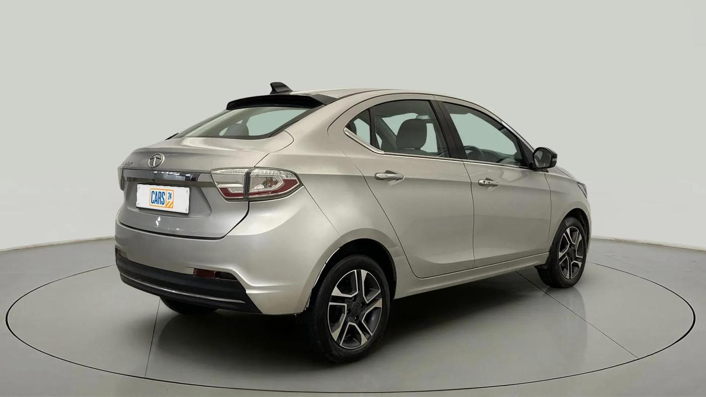 2021 Tata TIGOR XZA PLUS PETROL, Petrol, Automatic, 78,967 km, Right Back Diagonal