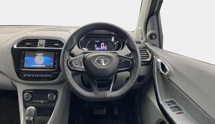 2021 Tata TIGOR XZA PLUS PETROL, Petrol, Automatic, 78,689 km, Steering Wheel Close Up