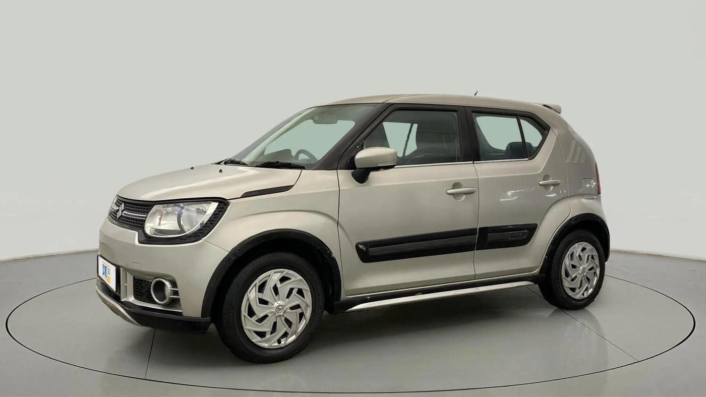 2019 Maruti IGNIS DELTA 1.2, Petrol, Manual, 46,439 km, Left Front Diagonal