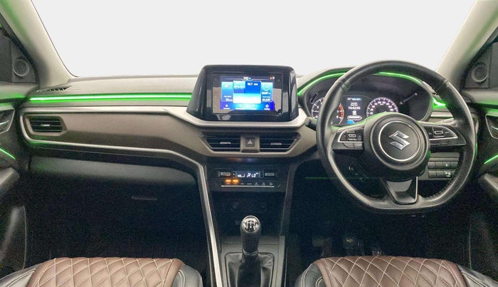 2023 Maruti BREZZA ZXI S-CNG, CNG, Manual, 37,519 km, Dashboard