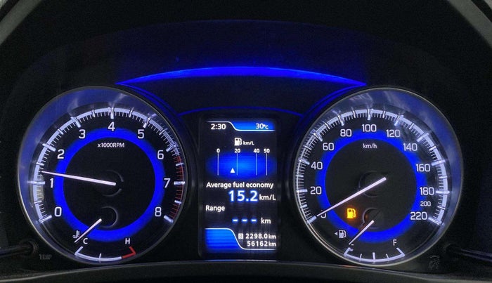 2019 Toyota Glanza G, Petrol, Manual, 56,133 km, Odometer Image
