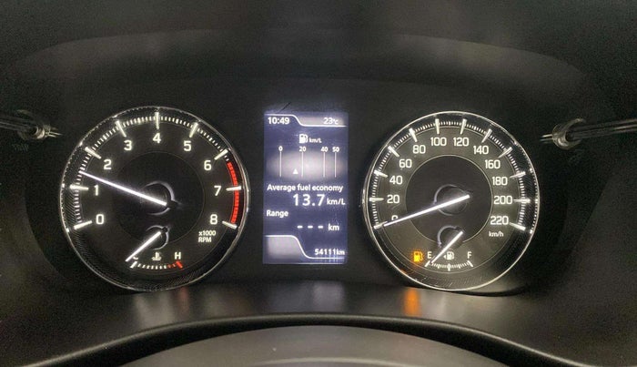 2022 Maruti Baleno ZETA PETROL 1.2, Petrol, Manual, 53,943 km, Odometer Image