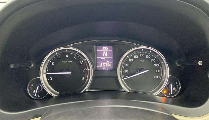 2016 Maruti Ciaz ZXI AT, Petrol, Automatic, 86,973 km, Odometer Image