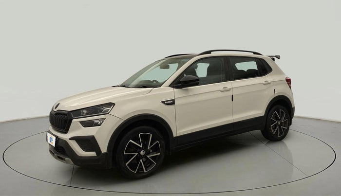 2023 Skoda KUSHAQ AMBITION 1.0L TSI AT, Petrol, Automatic, 28,979 km, Left Front Diagonal