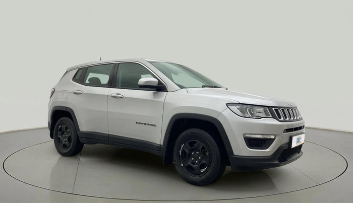 2018 Jeep Compass SPORT 1.4 PETROL, Petrol, Manual, 27,624 km, Right Front Diagonal