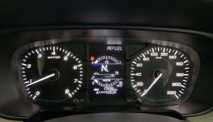2023 Tata PUNCH ADVENTURE RHYTHM PACK AMT, Petrol, Automatic, 17,492 km, Odometer Image