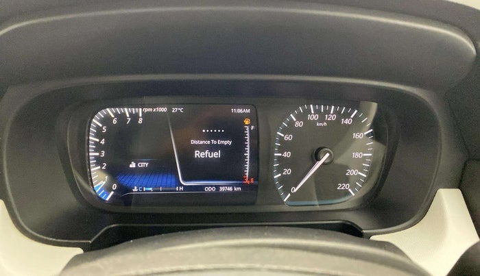 2021 Tata PUNCH CREATIVE  MT, CNG, Manual, 39,695 km, Odometer Image