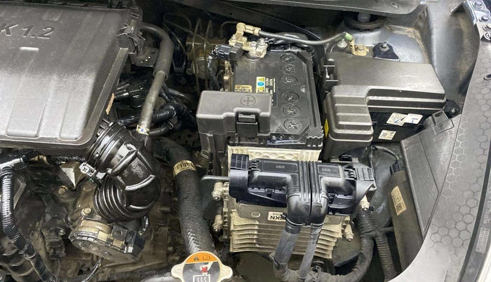 2020 Hyundai GRAND I10 NIOS SPORTZ AMT 1.2 KAPPA VTVT, Petrol, Automatic, 26,932 km, Engine View - Left