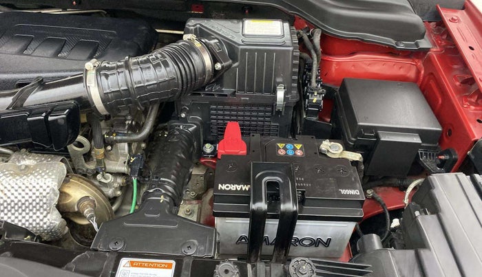 2021 Mahindra XUV300 W8 (O) 1.2 PETROL AMT, Petrol, Automatic, 28,551 km, Engine View - Left