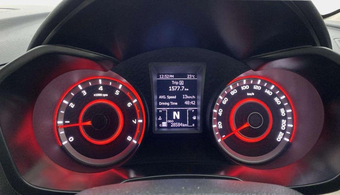 2021 Mahindra XUV300 W8 (O) 1.2 PETROL AMT, Petrol, Automatic, 28,551 km, Odometer Image