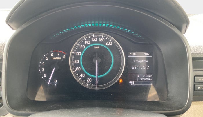 2020 Maruti IGNIS ALPHA 1.2, Petrol, Manual, 72,288 km, Odometer Image