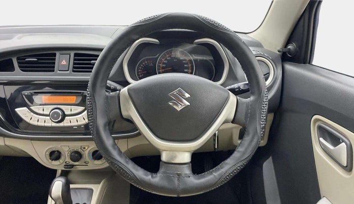 2015 Maruti Alto K10 VXI AMT, Petrol, Automatic, 65,894 km, Steering Wheel Close Up