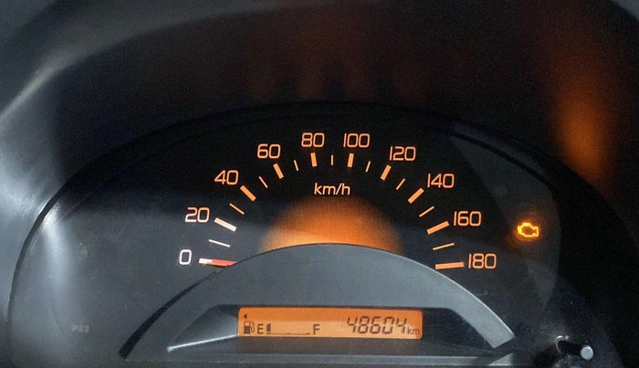 2012 Maruti Wagon R 1.0 LXI, Petrol, Manual, 48,646 km, Odometer Image