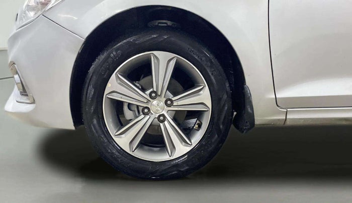 2018 Hyundai Verna 1.6 VTVT SX (O) AT, Petrol, Automatic, 46,261 km, Left Front Wheel