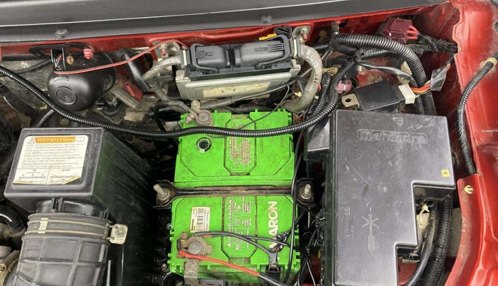 2016 Mahindra Kuv100 K4 6 STR, Petrol, Manual, 45,796 km, Engine View - Left