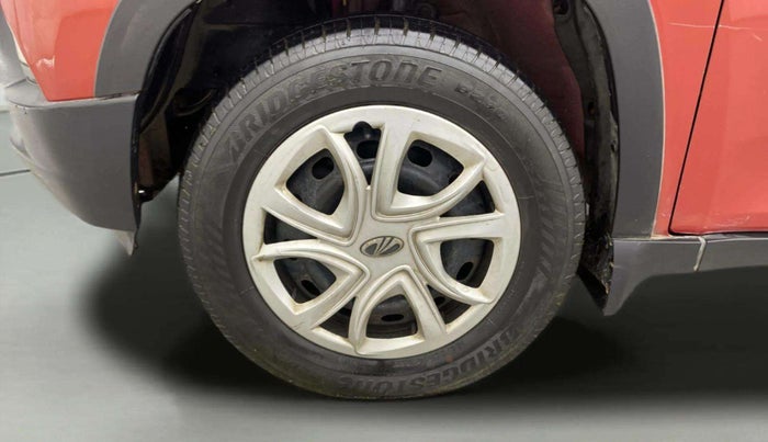 2016 Mahindra Kuv100 K4 6 STR, Petrol, Manual, 45,796 km, Left Front Wheel