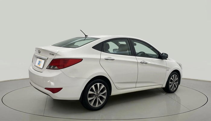 2016 Hyundai Verna 1.6 VTVT SX, Petrol, Manual, 47,319 km, Right Back Diagonal