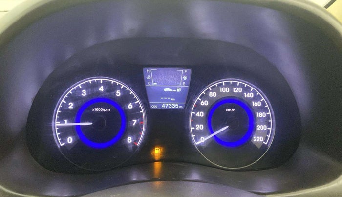 2016 Hyundai Verna 1.6 VTVT SX, Petrol, Manual, 47,319 km, Odometer Image