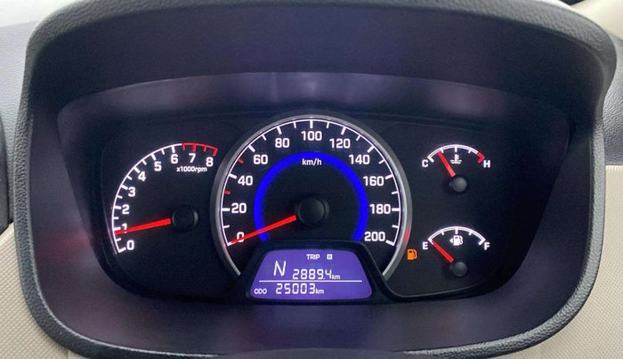 2019 Hyundai Grand i10 SPORTZ AT 1.2 KAPPA VTVT, Petrol, Automatic, 25,008 km, Odometer Image