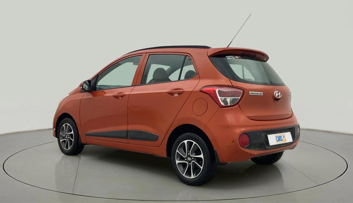 2019 Hyundai Grand i10 SPORTZ AT 1.2 KAPPA VTVT, Petrol, Automatic, 25,008 km, Left Back Diagonal