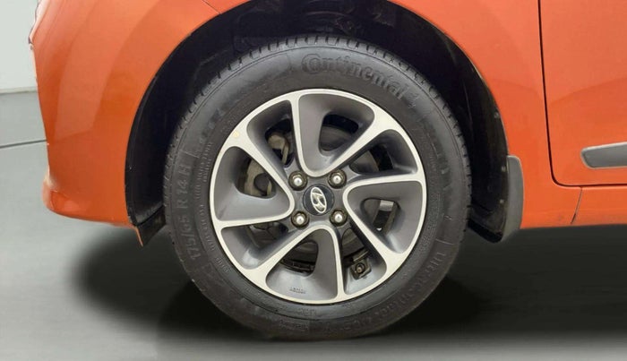 2019 Hyundai Grand i10 SPORTZ AT 1.2 KAPPA VTVT, Petrol, Automatic, 25,008 km, Left Front Wheel