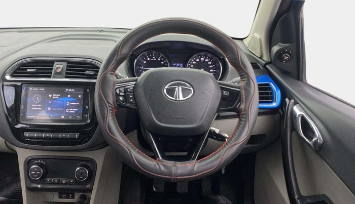 2018 Tata Tiago XZ PLUS DUAL TONE PETROL, Petrol, Manual, 80,120 km, Steering Wheel Close Up