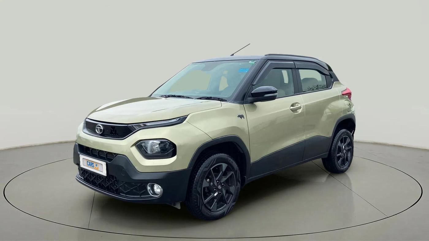 2022 Tata PUNCH CREATIVE 1.2 AMT KAZIRANGA EDITION , Petrol, Automatic, 17,638 km, Left Front Diagonal
