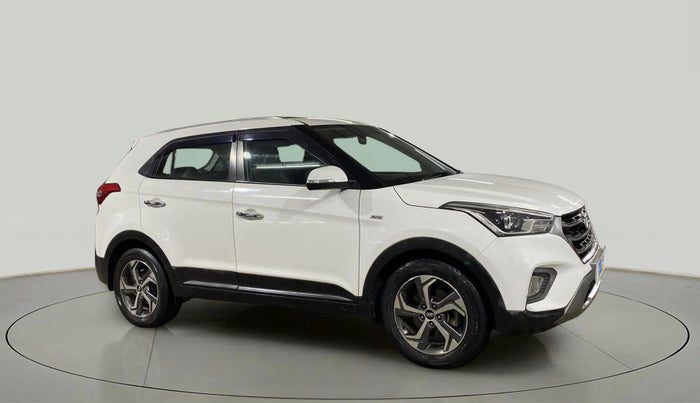 2019 Hyundai Creta SX AT 1.6 PETROL, Petrol, Automatic, 45,347 km, Right Front Diagonal