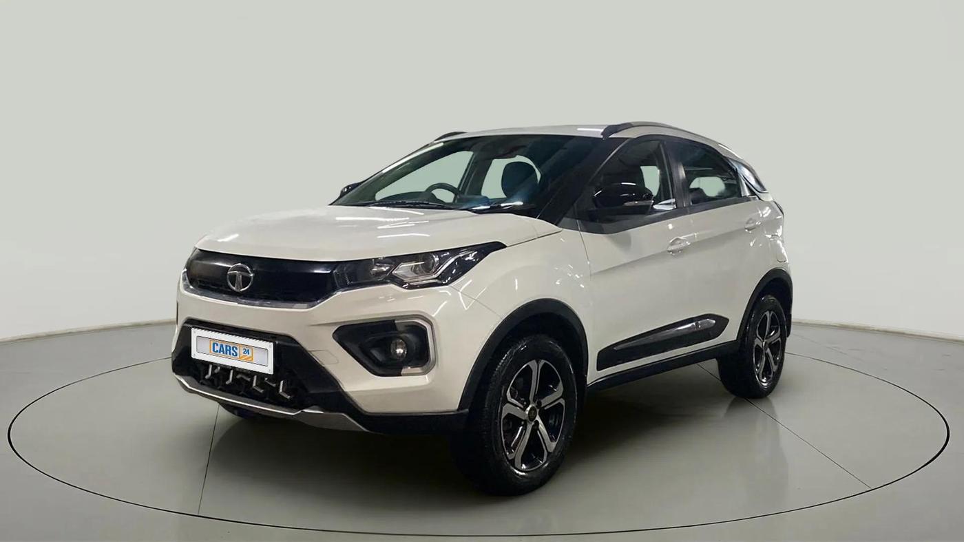 2022 Tata NEXON XZ PLUS (HS) PETROL, Petrol, Manual, 35,936 km, Left Front Diagonal