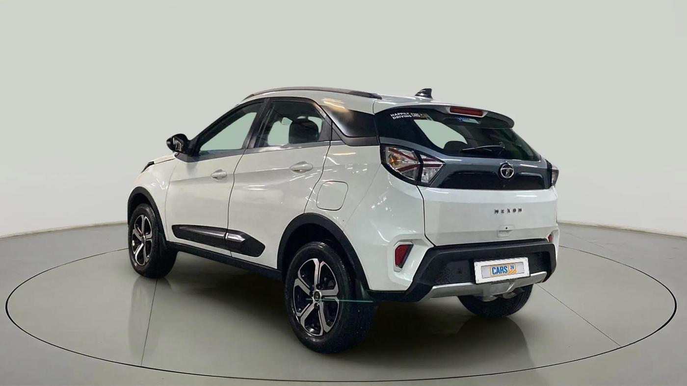 2022 Tata NEXON XZ PLUS (HS) PETROL, Petrol, Manual, 35,936 km, Left Back Diagonal