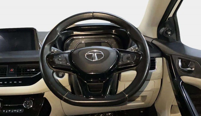 2022 Tata NEXON XZ PLUS (HS) PETROL, Petrol, Manual, 35,912 km, Steering Wheel Close Up