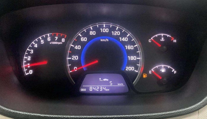 2014 Hyundai Grand i10 MAGNA 1.2 KAPPA VTVT, CNG, Manual, 84,331 km, Odometer Image
