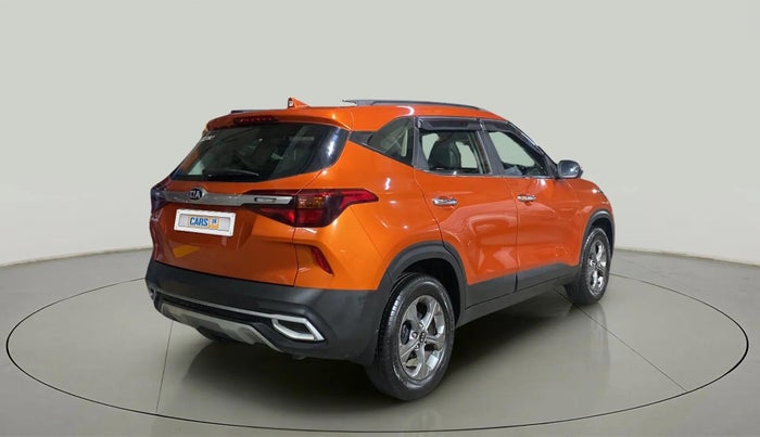 2021 KIA SELTOS HTK PLUS 1.5, Petrol, Manual, 3,645 km, Right Back Diagonal