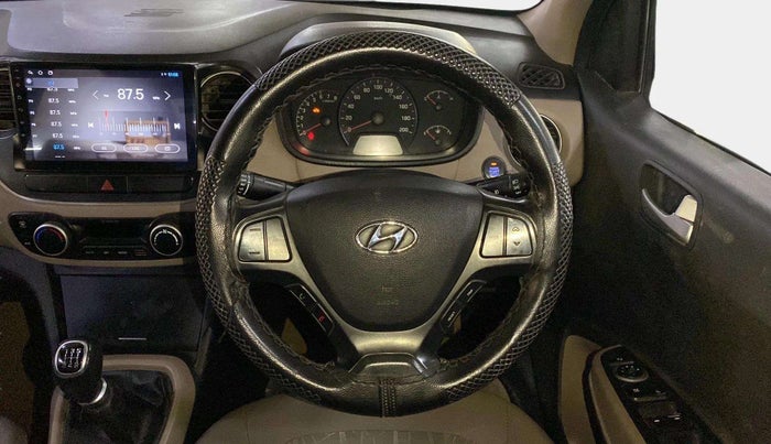 2014 Hyundai Xcent SX 1.2 (O), Petrol, Manual, 83,617 km, Steering Wheel Close Up
