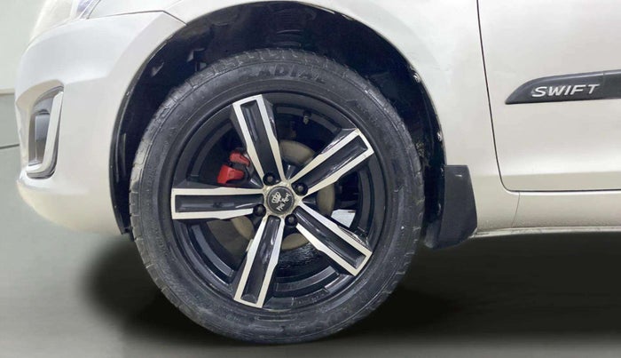 2015 Maruti Swift LXI (O), Petrol, Manual, 53,947 km, Left Front Wheel