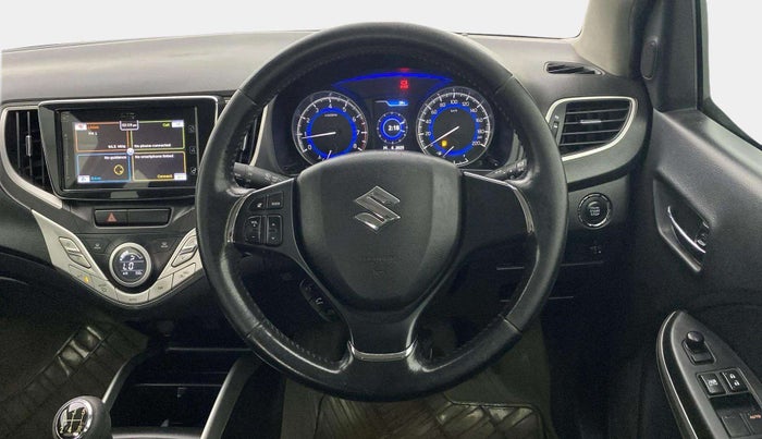 2016 Maruti Baleno ALPHA PETROL 1.2, Petrol, Manual, 73,617 km, Steering Wheel Close Up