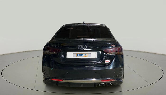 2020 Hyundai Verna SX (O) 1.0 TURBO DCT, Petrol, Automatic, 74,955 km, Back/Rear