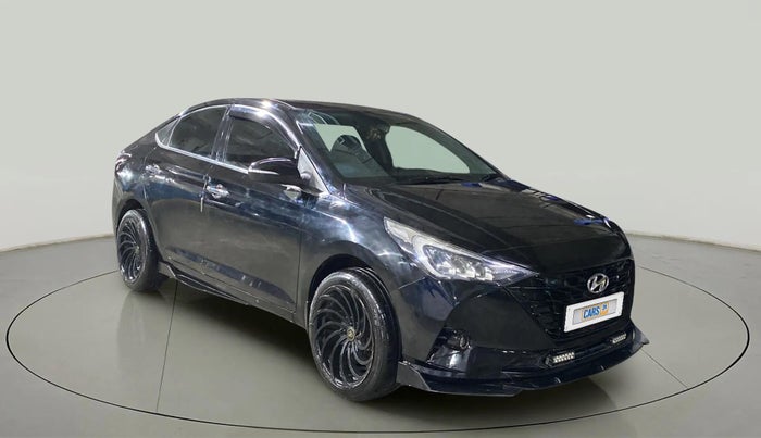 2020 Hyundai Verna SX (O) 1.0 TURBO DCT, Petrol, Automatic, 74,955 km, Right Front Diagonal